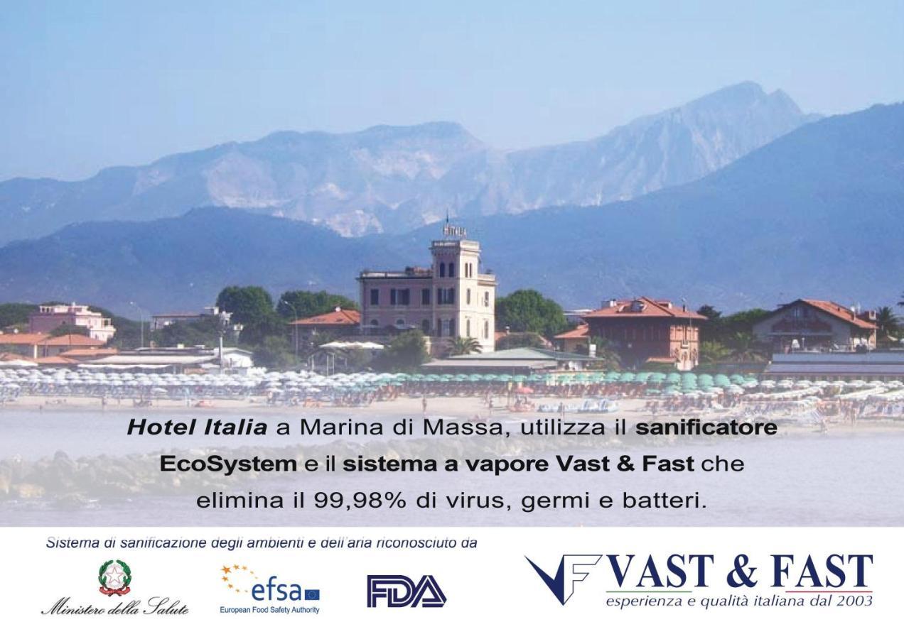 Hotel Italia Marina di Massa Ngoại thất bức ảnh